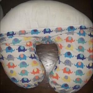 Boppy pillow with slip cover